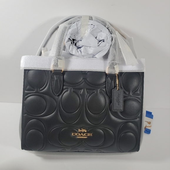 NWT Coach Maggie Small Tote Bag In Signature Leather - Picture 2 of 11